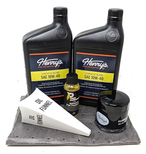 Kit de cambio de aceite 10W-40 Henry's para Kawasaki miniatura 2