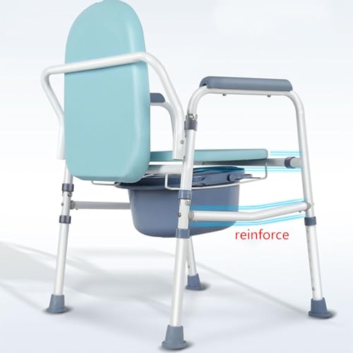 Chaise percée réglable contre les risques de chute des seniors - 6