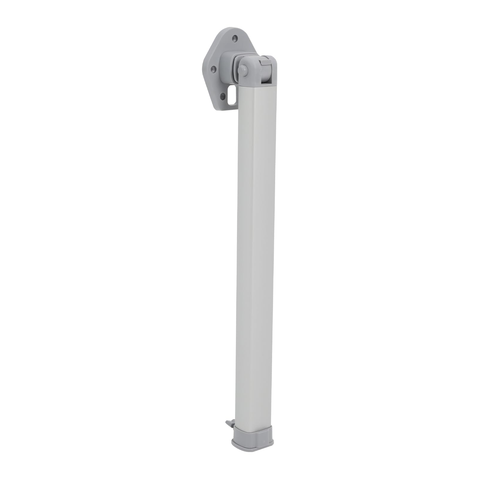 Gamba del tavolo regolabile in altezza e supporto da tavolo pieghevole, altezza 51 – 76 cm, altezza 25 kg, pieghevole, grigio leggero, per barche da campeggio, camper