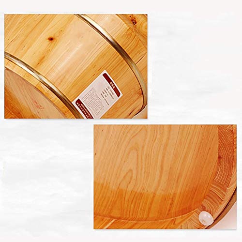 Spa de pies en barril de madera para pedicura miniatura 4
