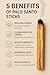 Pachamama Essentials Palo Santo Incense Sticks, 10 Sticks (4.0 inches each, 0.08-0.10 kg, 100% Natural and Sustainable, Wild Harvested), for Purifying, Cleansing, Meditating
