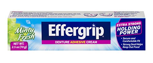 Effergrip Denture Adhesive Cream 2.5 OZ