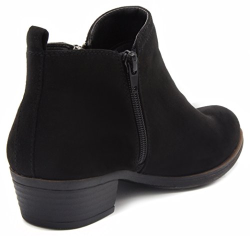Rampage Women's Tarragon Ankle Bootie Black Fx SDE 7.5 - Thumbnail 2