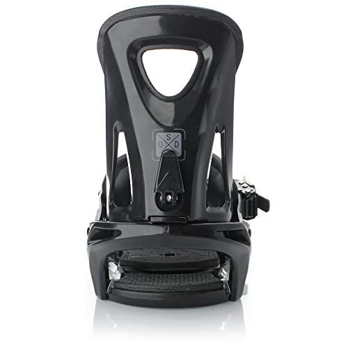 Model X All-Mountains Snowboard Binding (Medium) | For Boot Size 6-9 #TOP5