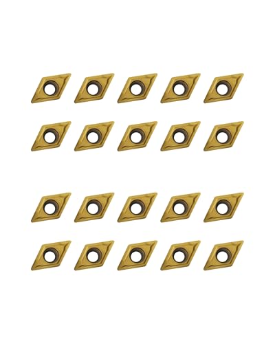 20Pcs DCMT070204 DCMT21.51 Carbide Turning Inserts