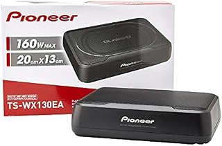 Pioneer TS-WX130EA Space Saving Active Subwoofer with built-in Class-D Amplifier (160 W)
