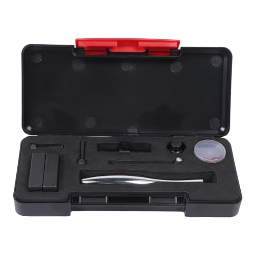 OPSDKVKS Escariador de tubo de freno de 3/16 pulgadas, herramienta de abocardado de línea de tubo de freno manual de acero, kit de abocardado doble SAE de 45 grados con mango desmontable