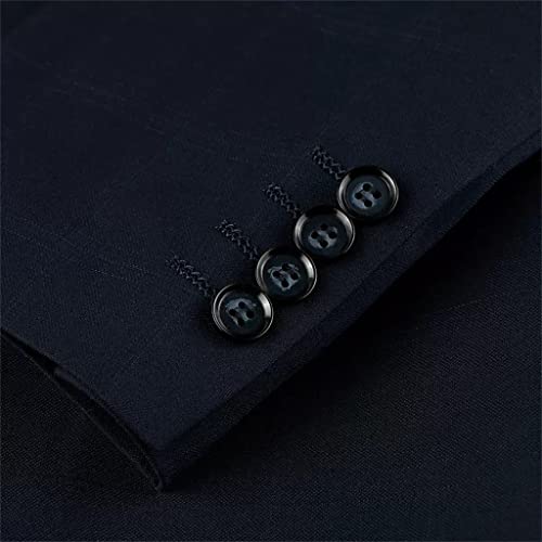 Men's British Slim Breasted Suit Groom Wedding Dress Business Casual Formal Dress4