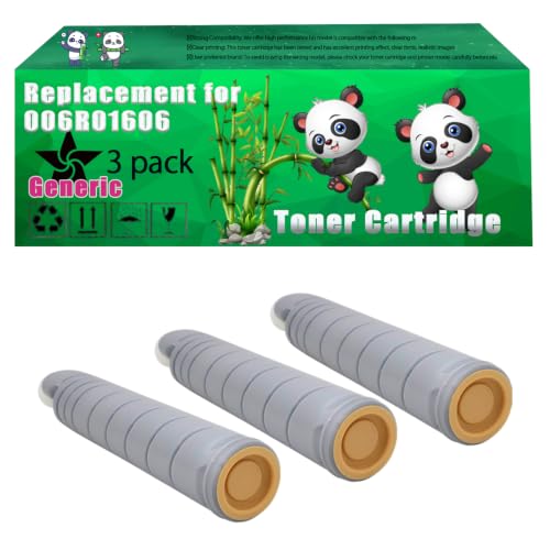 Image of TONCPEVE 006R01606 Toner Cartridge Compatible for Xerox (3BK)