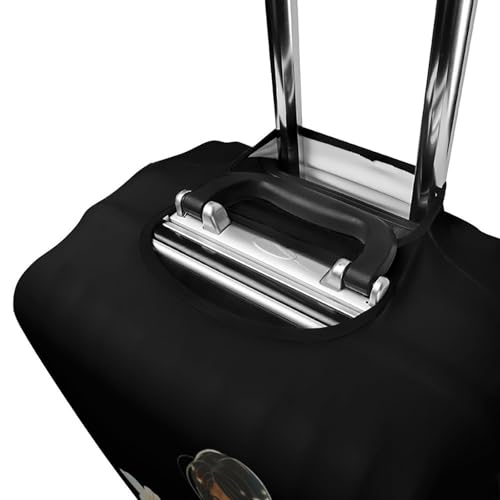 Girl On A Jasmine Flower Travel Luggage Cover Suitcase Protector Anti-scratch Suitcase Cover Washable Baggage Covers S4