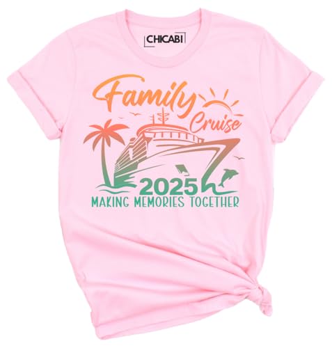 Custom Family Cruise 2025 T-Shirts, Birthday Cruise Tee, Family Making Memories Together Shirt, Family Trip Shirts2