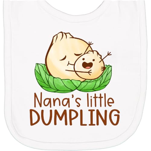 inktastic Nana's Little Dumpling Newborn Bib