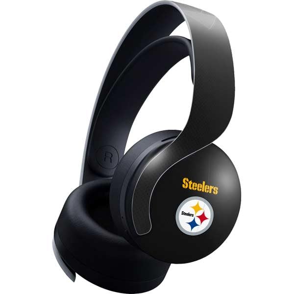 Skinit Decal Gaming Skin Compatible with Pulse 3D Wireless Headset for PS5 - Officially Licensed NFL Pittsburgh Steelers Team Jersey Design