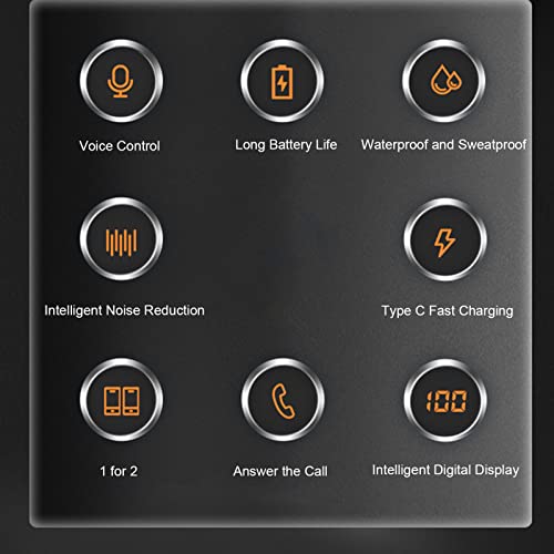 PUSOKEI Auricular Bluetooth In Ear con Micrófono miniatura 3