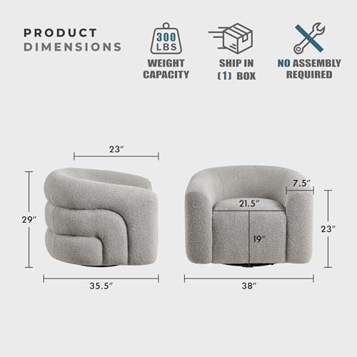Sillón Plegable Boucle Gris miniatura 2