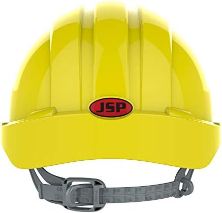 EVO2 Safety Helmet with Slip Ratchet - Yellow - Vented (JSP AJF030-000-200)