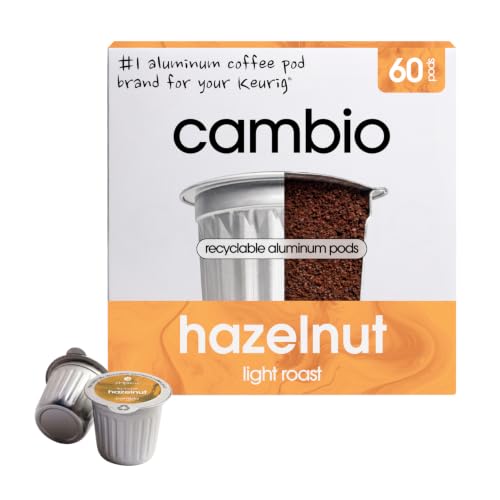 Cambio-Roasters-Hazelnut-Coffee-Pods-Recyclable-Aluminum-Pods-60ct Cambio Roasters Hazelnut Coffee Pods - Recyclable Aluminum Pods, 60ct - Image 1