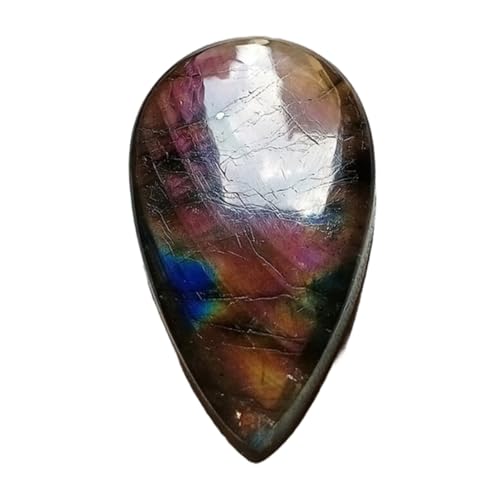 Cabochon labradorite violette poire idéal pour réparer ou créer un bijou