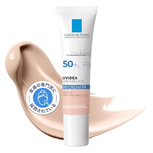 La Roche-Posay (ラロッシュポゼ) La Roche-Posay 【 Sunscreen BB Cream 】 UV Idea XL Protection 01 Light 1.0 fl oz (30 mL) SPF50+ PA++++ Moisturizing Sensitive Skin Derma Cosmetics