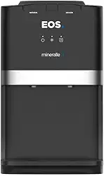 Bebedouro de Mesa para Garrafão EOS Mineralle com Compressor Preto EBC04P 220V