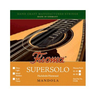 F3150 Supersolo Flachdraht/Flatwound Mandola (Mensur 46-50cm) m