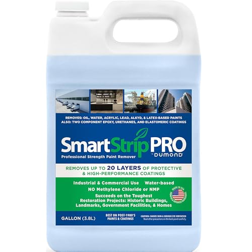 Smart Strip PRO Paint Remover, Professional Strength Formula Strips up to 20 Layers of Oil, Latex &...