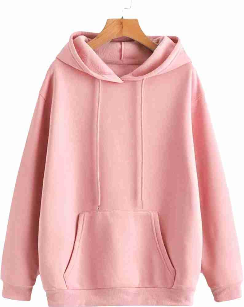 draxstar Solid Hooded Sweatshirt for Men & Women | Regular Fit Pullover Hoodie with Drawstring Hood, Kangaroo Pocket & Ribbed Hem | Casual Winter Wear-picture-37