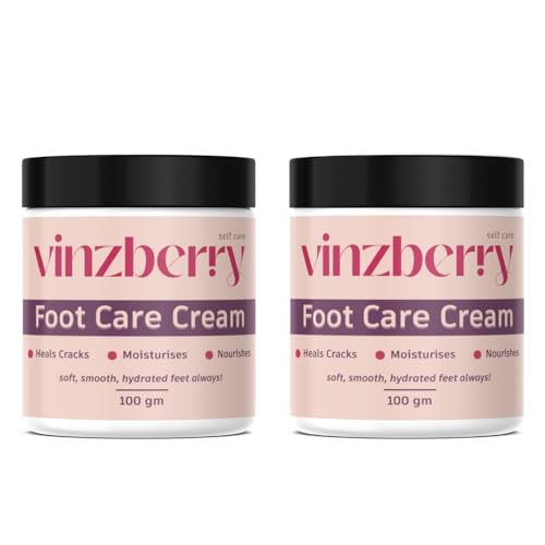 Image of VINZBERRY Foot Care Cream | For Soft & Smooth Feet | For Men & Women - 100g (Pack of 2)