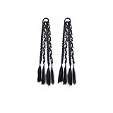 Hot Girl Natural Twist Braids Wig Braids Female Strap-On Ponytailtail Boxing Braids Wig Fishbone Twist Dirty Braids Red