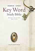 聖書　\"Hebrew-Greek KEY WORD Study Bible\" ESV Hebrew-Greek Key Word Study Bible, Goatskin Leather