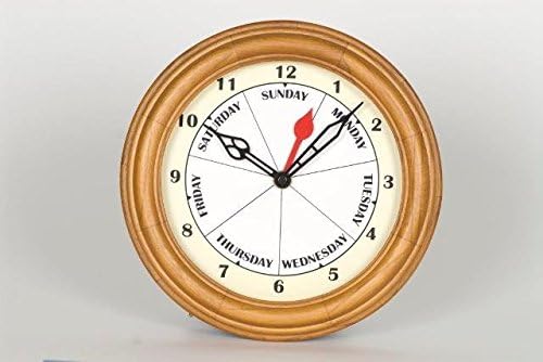 Dayclocks SCO Small Contemporary Oak Analog WallClock