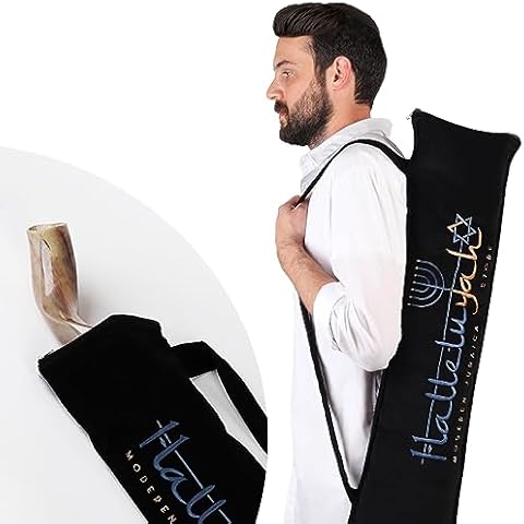 HalleluYAH Shofar Carrying Bag for Kudu Horn - Medium Cover