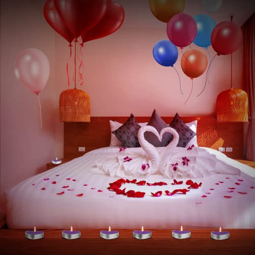 50 Tealight Candles,KIPIDA Tea Light Candeline