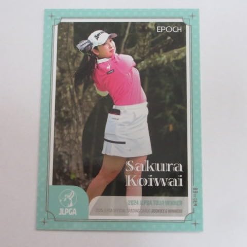 限定品　JLPGA BRIGHTENER 2025 小祝さくら カード Amazon | JLPGA 2025 日本女子プロゴルフ協会カード ROOKIES&WINNERS