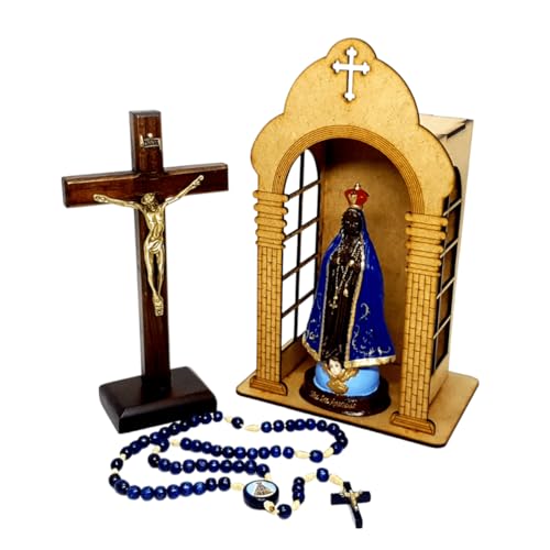Kit oratório Nossa Senhora Aparecida