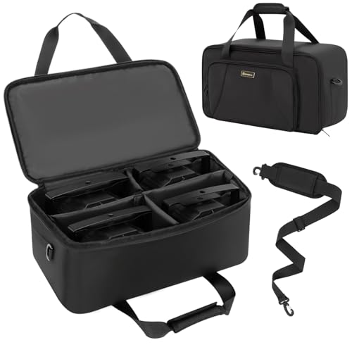Sac de rangement pour éclairage de scène rembourré pour 4 PAR et projecteurs DJ