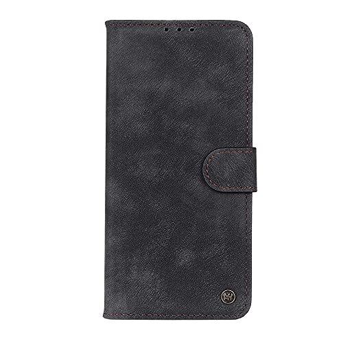 BAIDIYU Hülle für Xiaomi Poco M4 Pro 5G Handyhülle, Kartensteckplätze, Ständerfunktion, Luxus PU Leder Brieftasche Flip Folio Cover, Hülle für Xiaomi Poco M4 Pro 5G.(Schwarz)