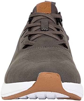 Deer Stags Men's Cranston Sneaker, Grey/Brown, 8 | Image 1
