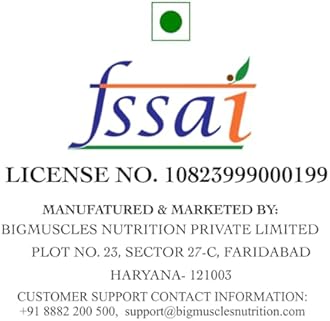 Bigmuscles Nutrition Mamoth Gainer Powder [Belgian Chocolate, 1Kg] | High Protein Muscle Mass & Weight Gainer | With Vitamins & Minerals, Creatine & Digestive Enzymes