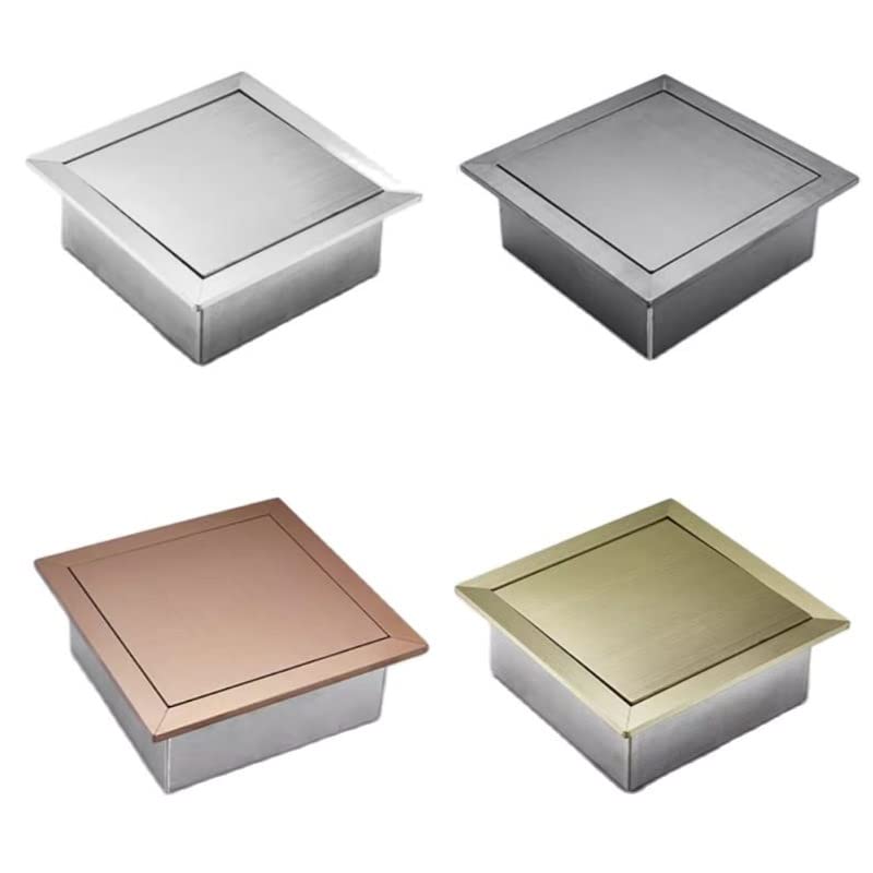 Swing Top Lid for Round Waste Container Plastic Beige