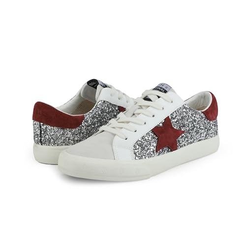 Image of VINTAGE HAVANA Grande Women's Fashion Sneakers | Star Tennis Shoes Womens | Low Top Slip On | Walking Comfortable Casual