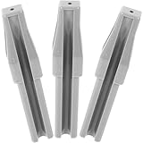 LOLIPPYY 3個 点 アイブロウペンシルシャープナー 手動筆削り 軽量コンパクト 耐久性素材 便利な多スロット設計 女性用メイク補助ツール