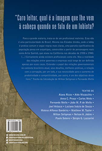 Lobby desvendado: :Democracia, políticas públicas e corrupção no Brasil contemporâneo