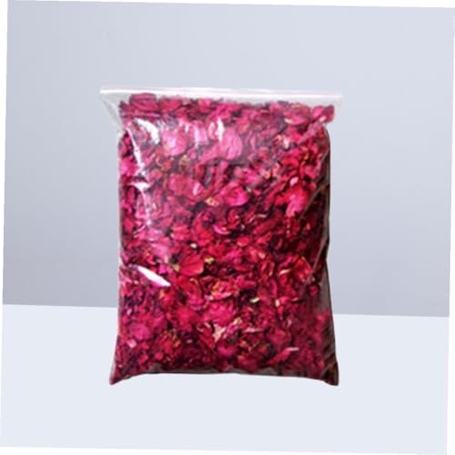 Healifty pétalos de rosa secos naturales para baño y decoración miniatura 6