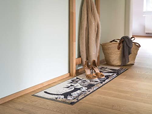 Salonloewe Rosina Wachtmeister Fußmatte Serafino & Friends 35 x 120 cm Schuhparkplatz waschbar...