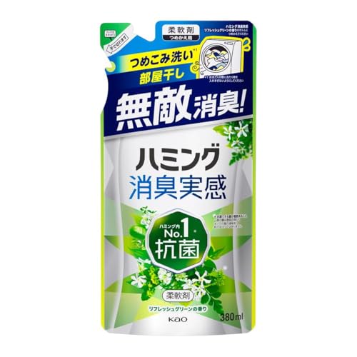 花王 ハミング消臭実感 リフレッシュグリーン 詰替 380ml