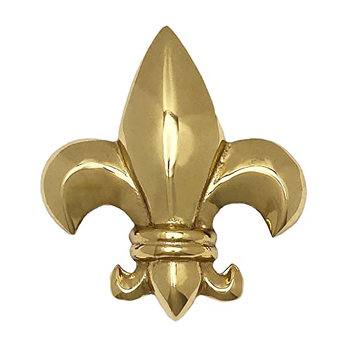Fleur De Lys Door Knocker (Premium, Brass) #TOP24