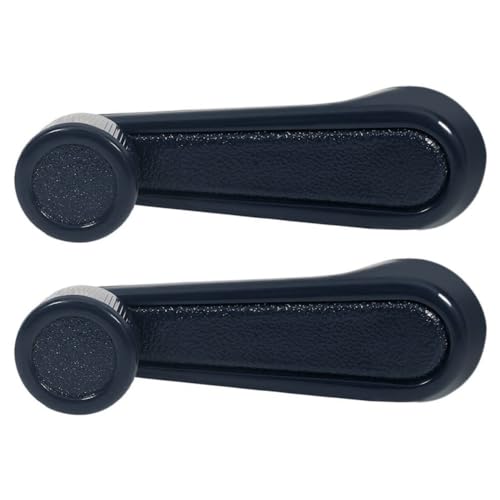 onhoidea (2 Fits Blue Inside Inner Left Right Window Crank Handle (Plastic)