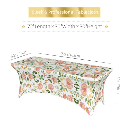 Nappe fleur et oiseau pour repas de famille sur table 1,8m - 7