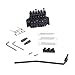ruiruiNIE Floyd Rose Pont Double système de Verrouillage Tremolo pour pièces de Guitare électrique Noir